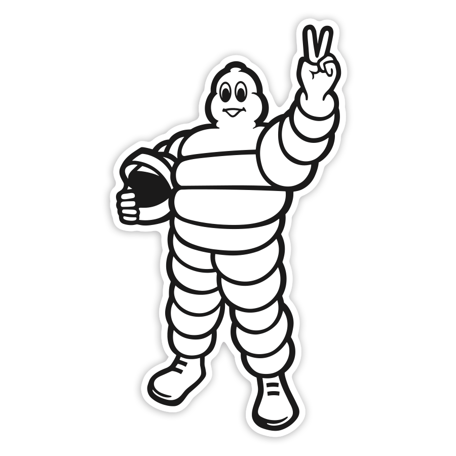 Autocollants: Michelin Victoire