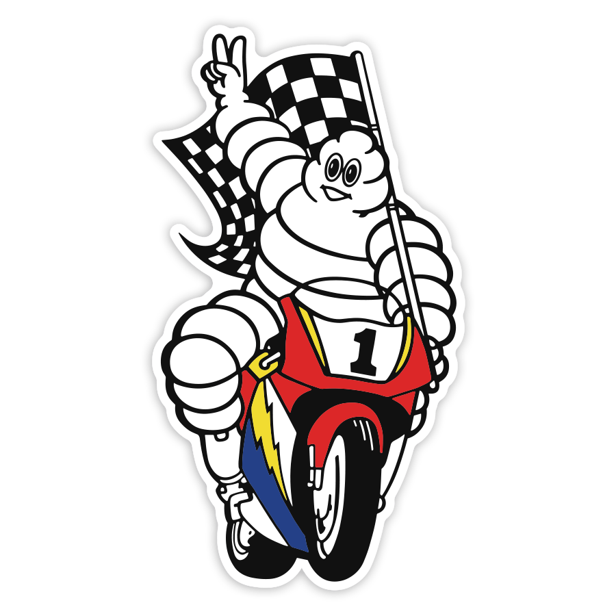 Autocollants: Michelin Champion