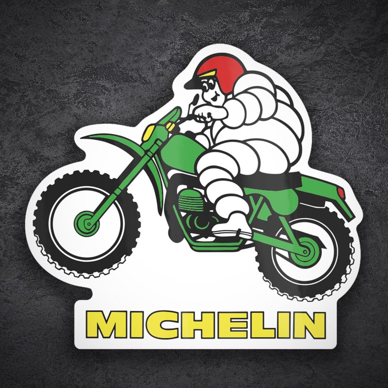 Autocollants: Michelin Motocross Vintage