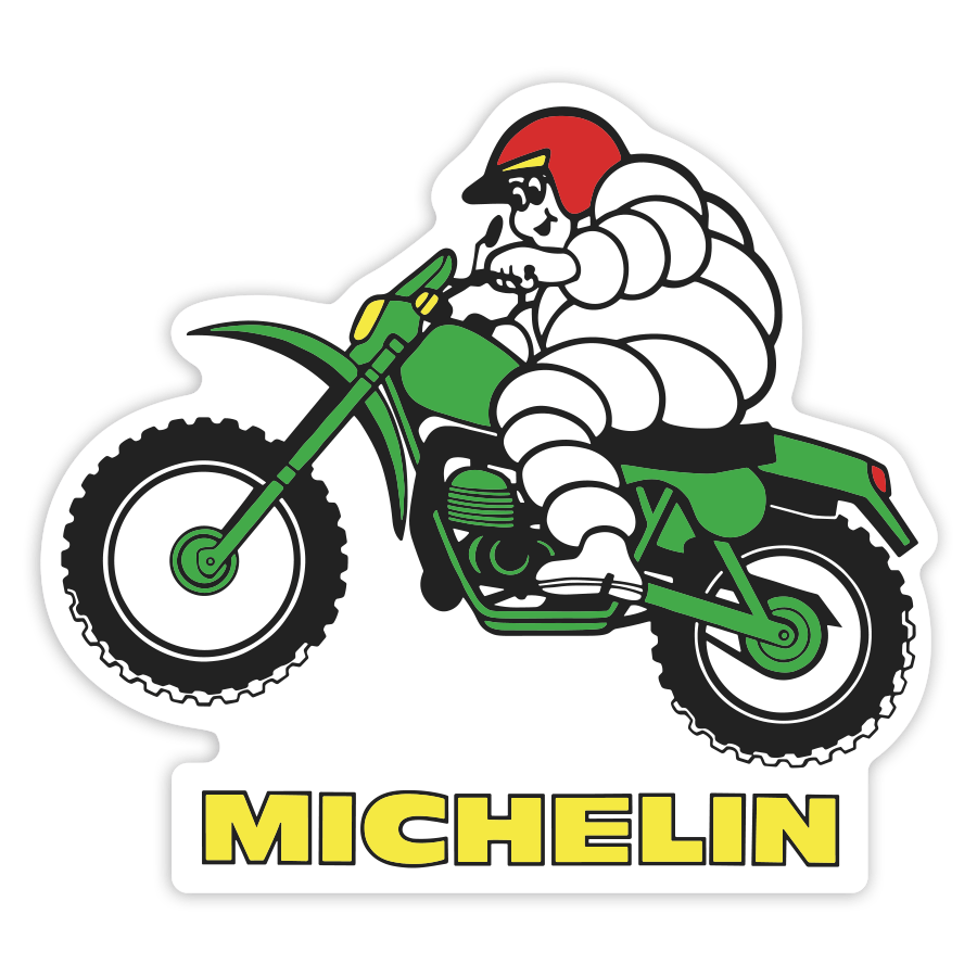 Autocollants: Michelin Motocross Vintage