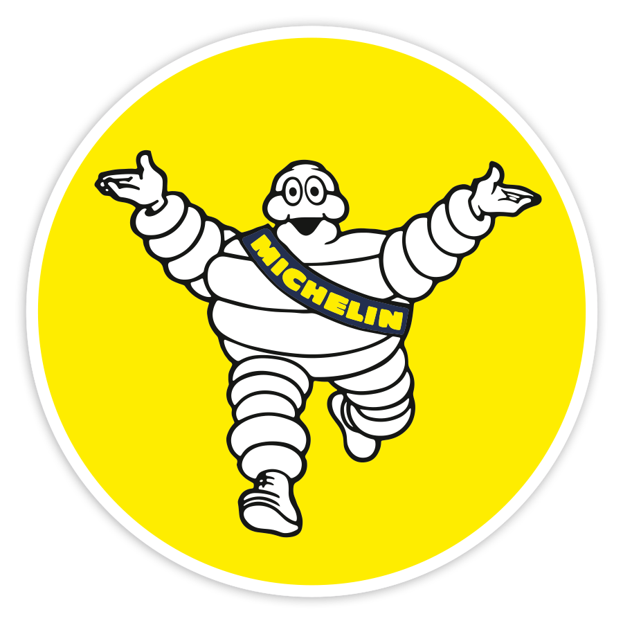 Autocollants: Michelin Bienvenue