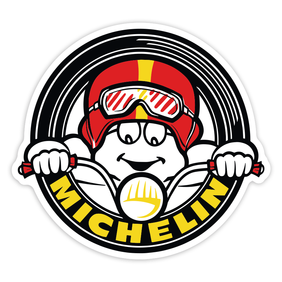 Autocollants: Michelin Motard Circulaire