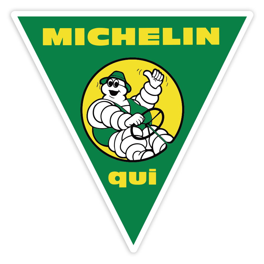 Autocollants: Michelin Ici Tracteurs