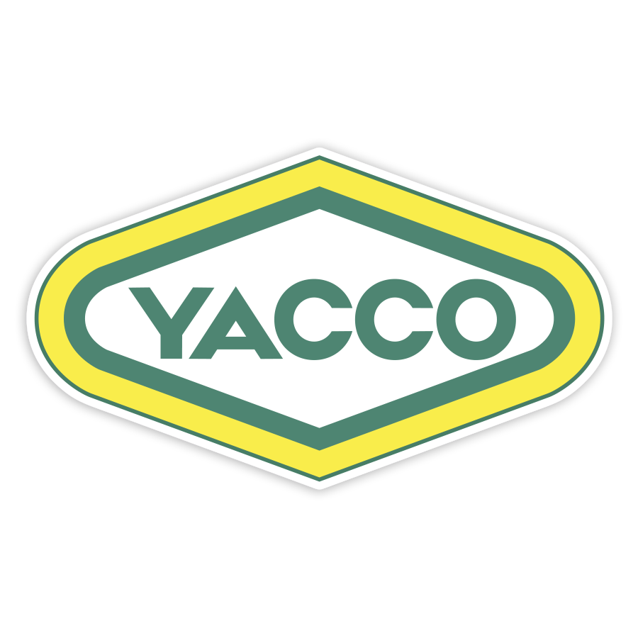 Autocollants: Yacco Jaune Classique
