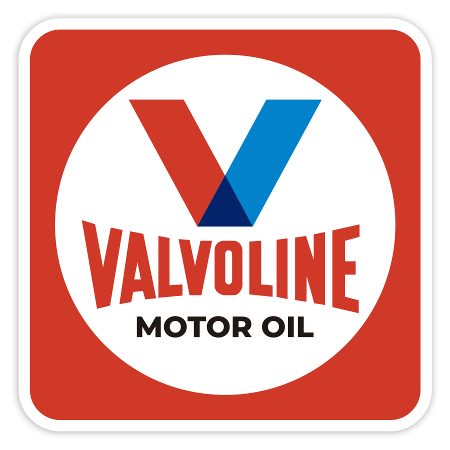 Autocollants: Valvoline Huile Moteur Rétro
