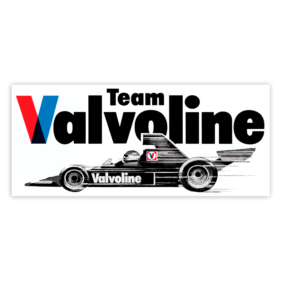 Autocollants: Valvoline Team Racing