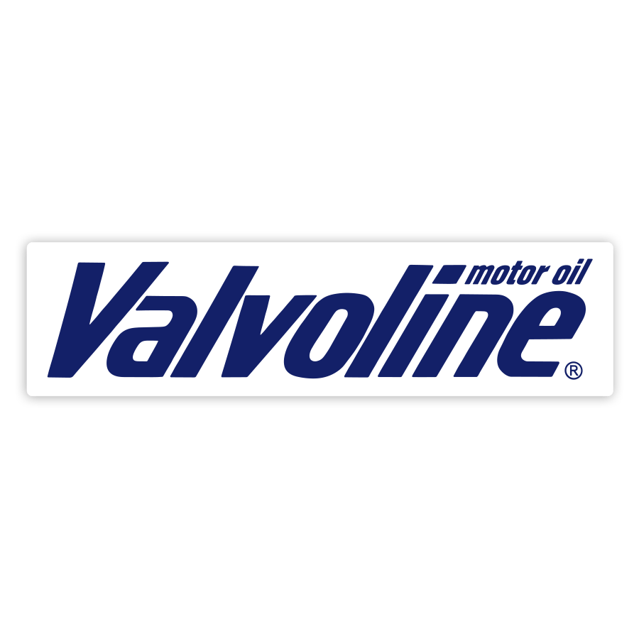 Autocollants: Valvoline Huile Moteur Bleue