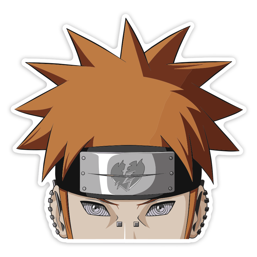 Autocollants: Naruto Pain Visage Akatsuki