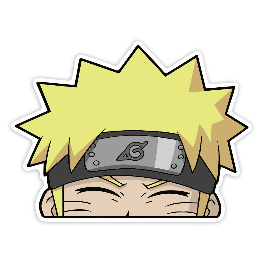 Autocollants: Naruto Front Konoha