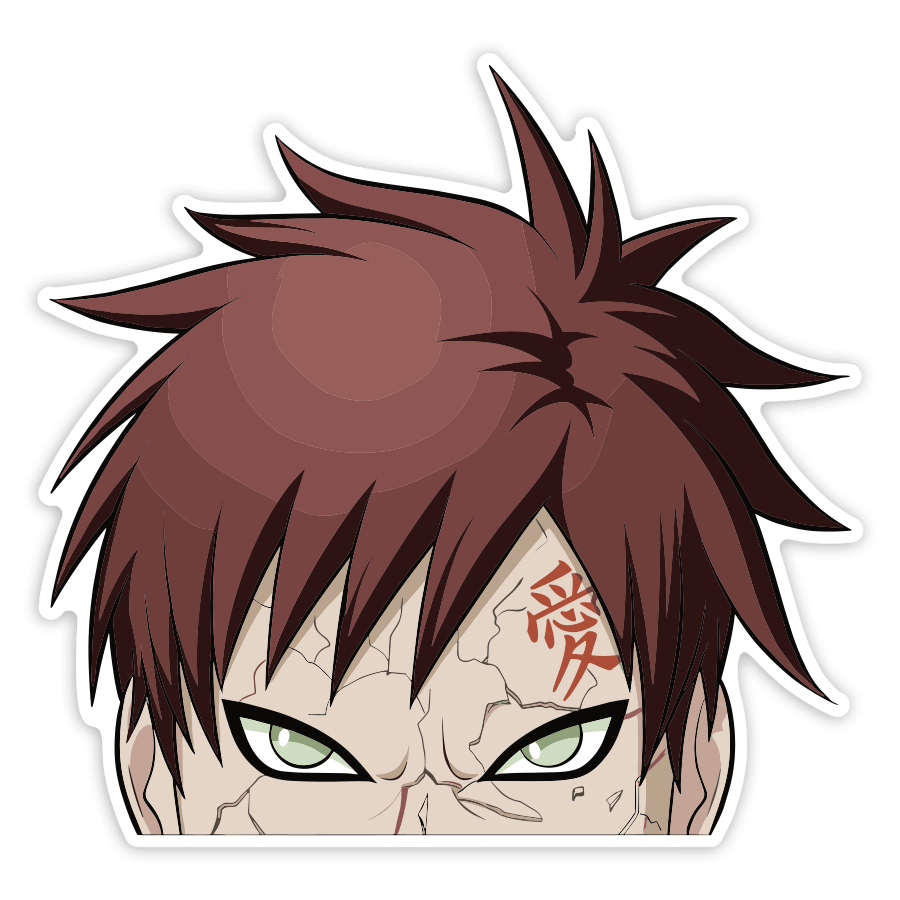Autocollants: Naruto Gaara du Désert