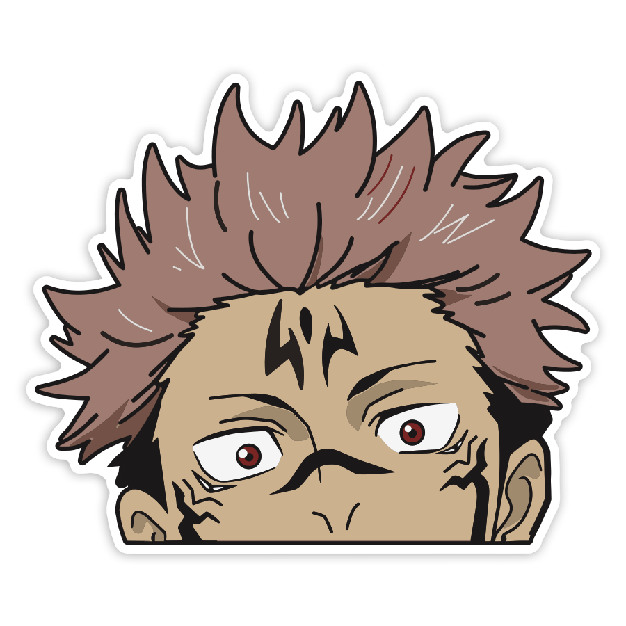 Autocollants: Jujutsu Kaisen Sukuna Visage