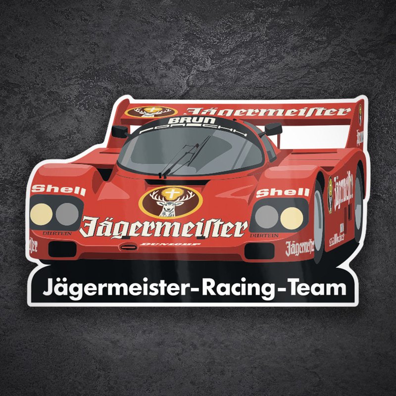 Autocollants: Jägermeister Racing Team