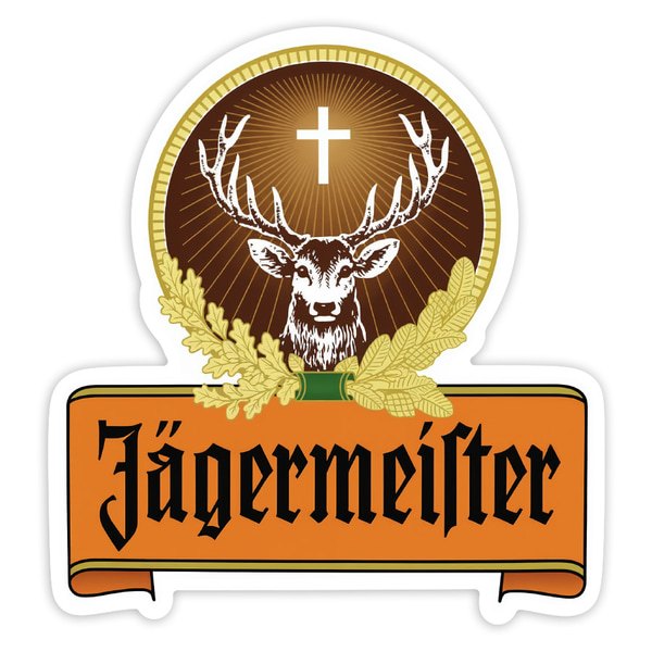 Autocollants: Logo Rétro Jägermeister