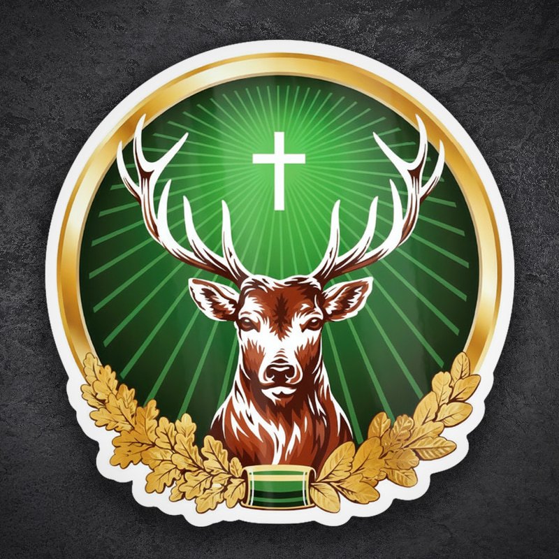 Autocollants: Logo Cerf Jägermeister