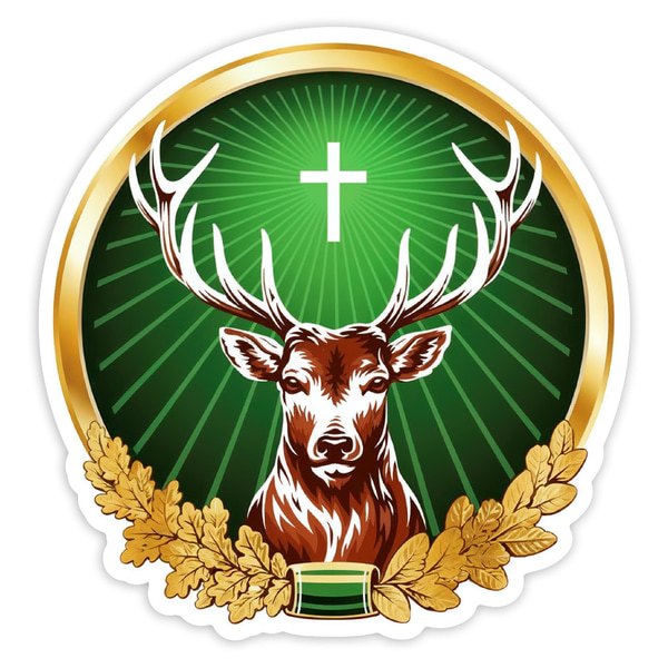 Autocollants: Logo Cerf Jägermeister