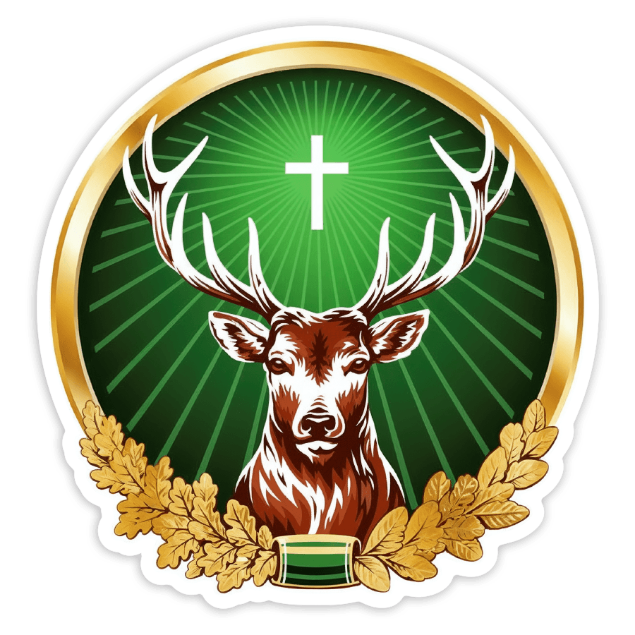 Autocollants: Logo Cerf Jägermeister