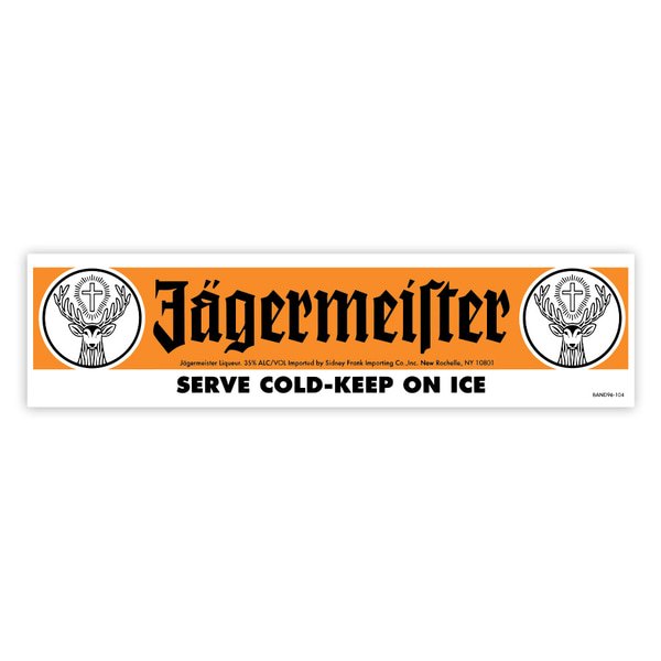 Autocollants: Jägermeister Serve Cold Ice