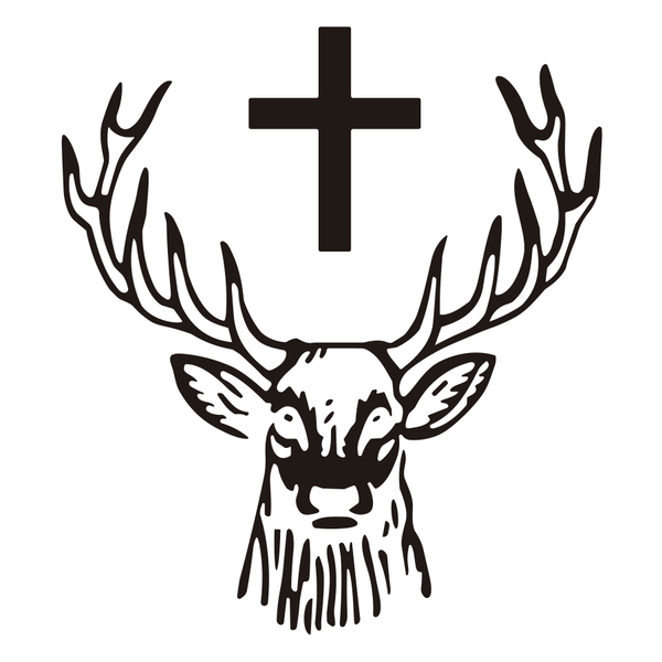Autocollants: Cerf Jägermeister Découpe 2