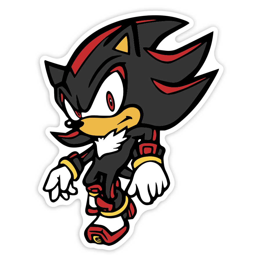 Autocollants: Shadow the Hedgehog
