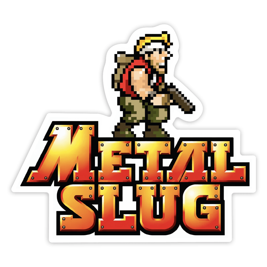 Autocollants: Metal Slug Pixel Rétro