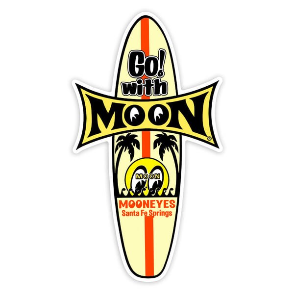 Autocollants: Go with Moon Mooneyes Santa Fe