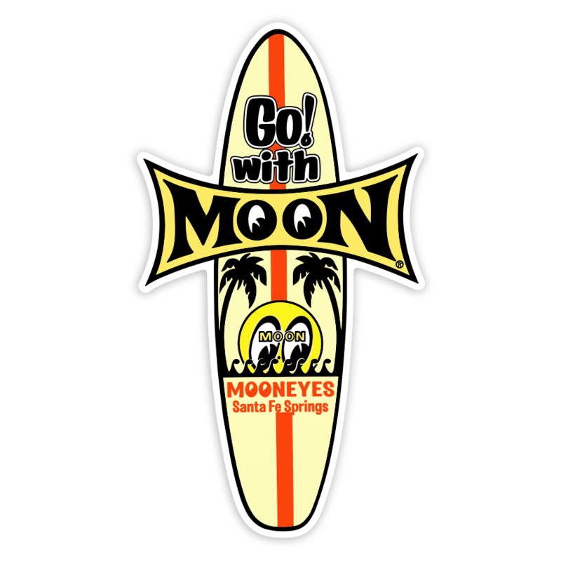 Autocollants: Go with Moon Mooneyes Santa Fe
