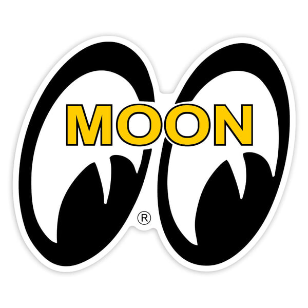 Autocollants: Logo Original Moon Eyes
