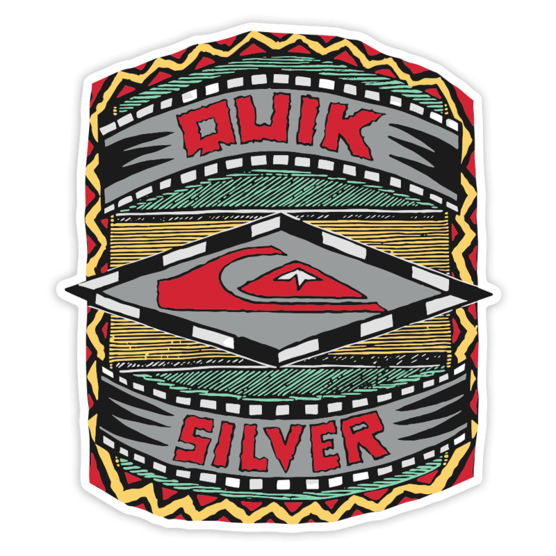Autocollants: Quiksilver Tribal Retro