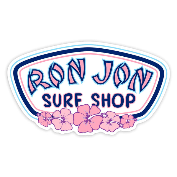 Autocollants: Ron Jon Surf Shop Hibiscus