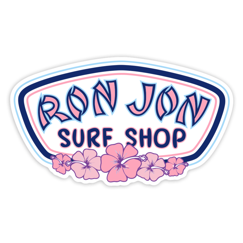 Autocollants: Ron Jon Surf Shop Hibiscus