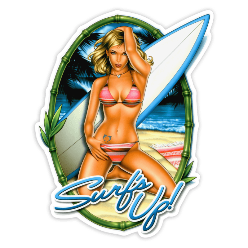 Autocollants: Surf