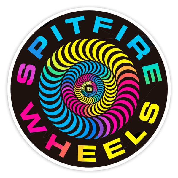 Autocollants: Spitfire Wheels Spirale