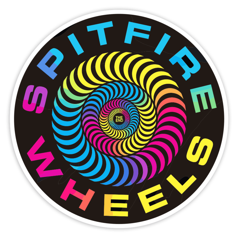 Autocollants: Spitfire Wheels Spirale