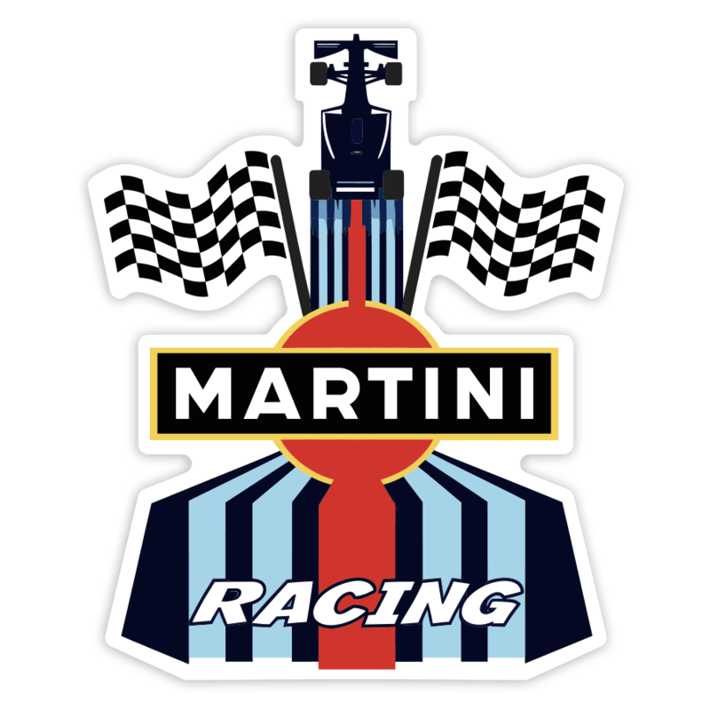Autocollants: Martini Racing Formule 1