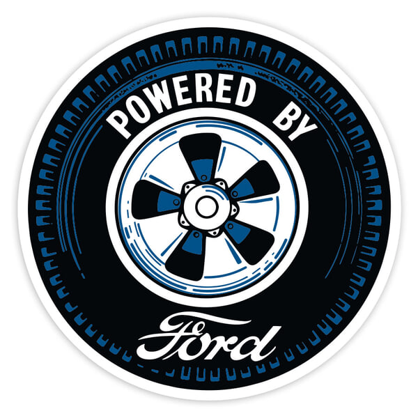 Autocollants: Powered by Ford