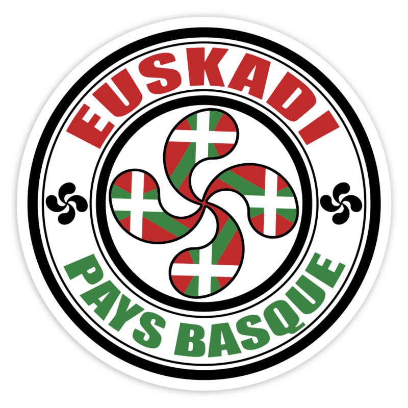 Autocollants: Euskadi Pays Basque
