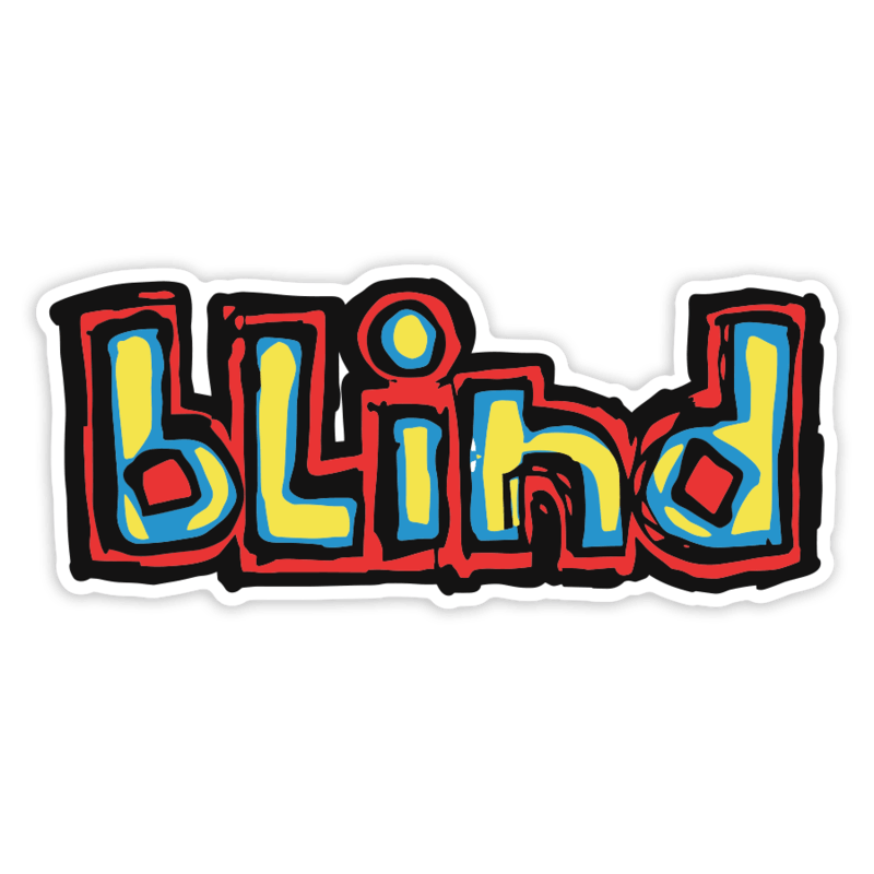 Autocollants: Blind Logo Skateboard