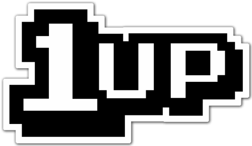 Autocollants: 1up Extra Life