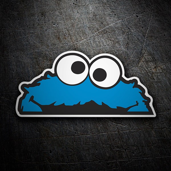 Autocollants: Cookie Monster