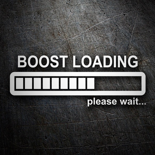 Autocollants: Boost Loading please wait