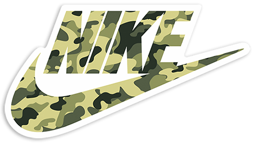 Autocollants: Nike Camo