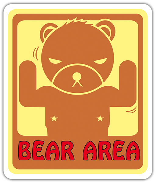 Autocollants: Bear Area
