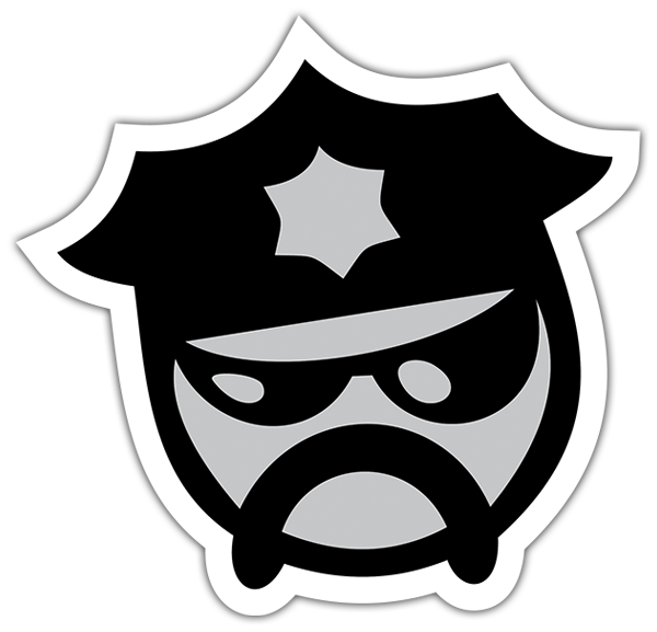 Autocollants: Police JDM