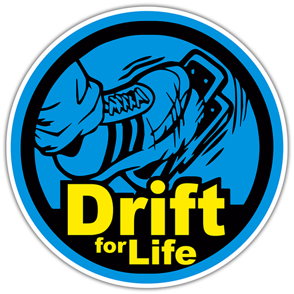 Autocollants: Drift for Life