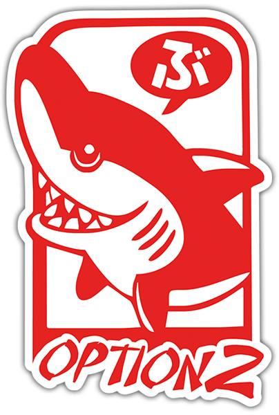 Autocollants: Requin, Option 2