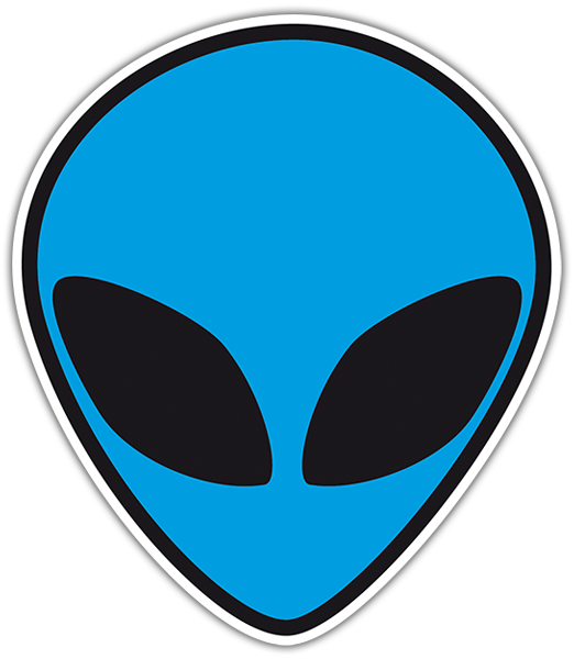 Autocollants: Alien Tête