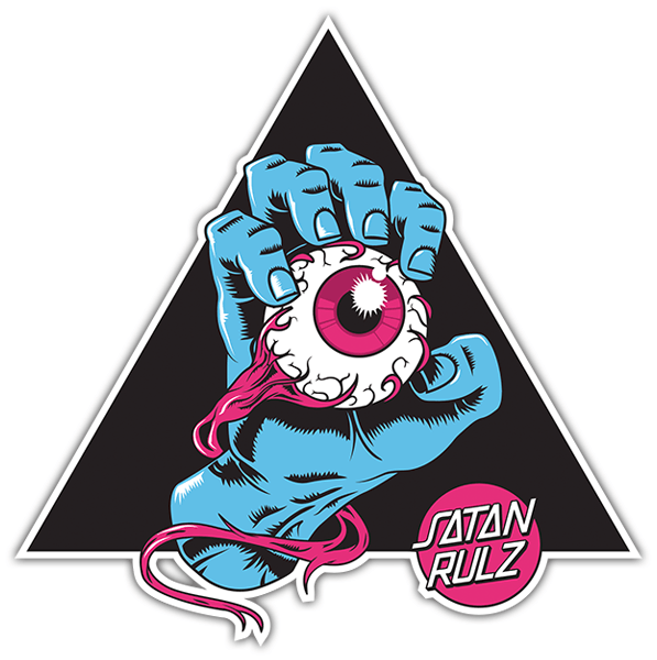 Autocollants: Satan Rulz