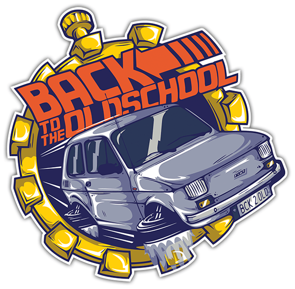 Autocollants: Back to the Oldschool