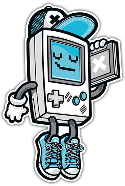 Autocollants: Cool Game Boy