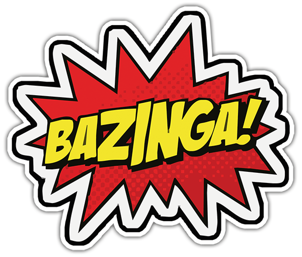 Autocollants: Bazinga